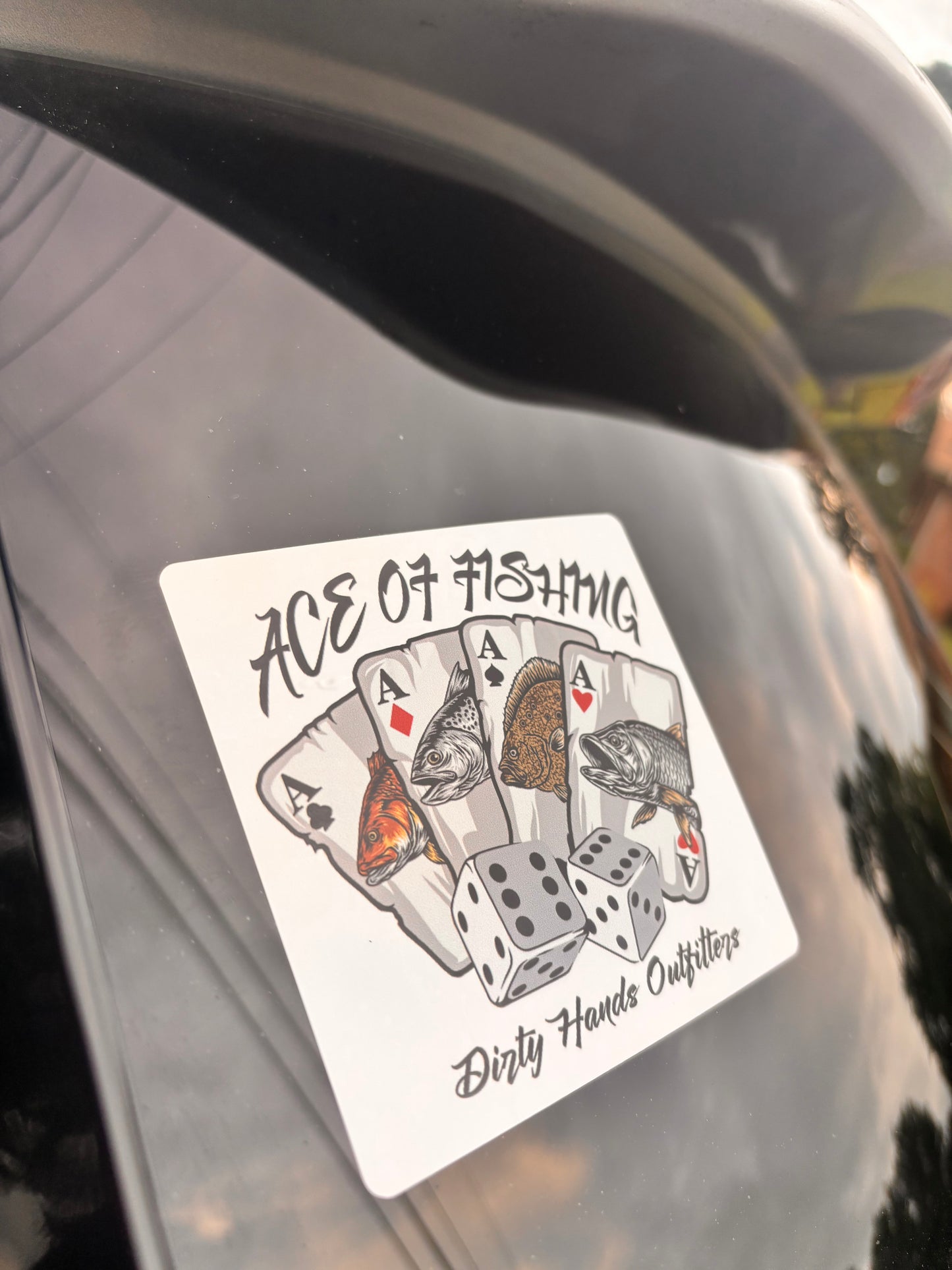 Ace Of Fishing Sticker