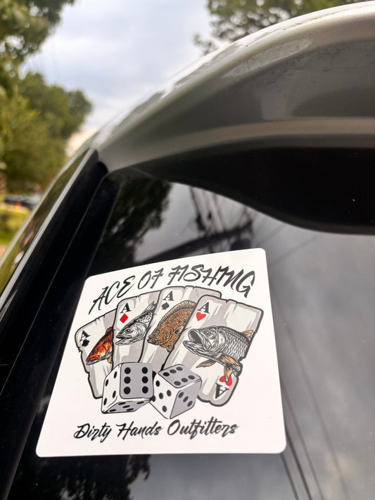 Ace Of Fishing Sticker